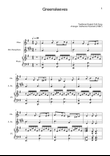 Greensleeves - Oboe, A. Sax. and Piano. Score and Parts.
