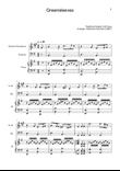Greensleeves - S. Sax., Bassoon and Piano. Score and Parts.