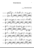 Greensleeves - Traditional English for Guitar Duet.