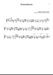 Greensleeves - Traditional English for Classical Guitar.