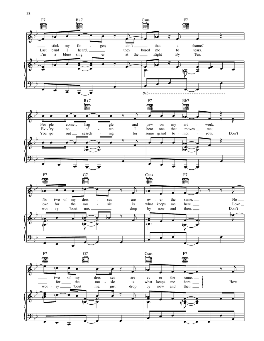 How Strange It Seems How Strange It Seems Piano, Vocal, Guitar scores gallery preview page 3