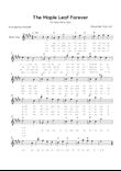 The Maple Leaf Forever - Solo Tenor Sax in D Major With Chords & Lyrics