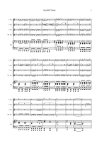 Beautiful Things Saxophone Quartet scores gallery preview page 3