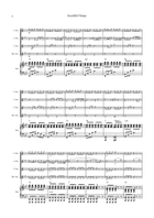 Beautiful Things Saxophone Quartet scores gallery preview page 4