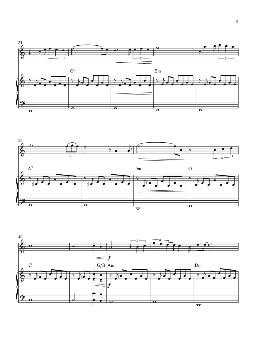 I Need You Most Of All I Need You Most Of All Flute Solo scores gallery preview page 3