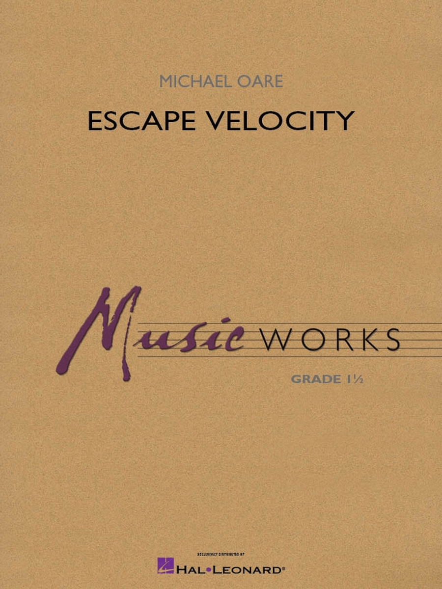 Escape Velocity Escape Velocity Concert Band scores gallery preview page 1