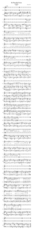 Be Thou My Vision (with Praise) SATB