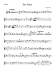The Valley - Piccolo Sheet Music
