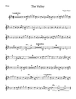The Valley - Oboe Sheet Music