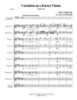 Variations on a Rococo Theme - Opus 33