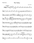 The Valley - Euphonium Sheet Music