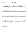 The Valley - Timpani Sheet Music