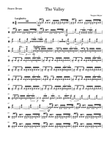 The Valley - Snare Drum Sheet Music