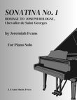 Sonatina No. 1 for piano solo