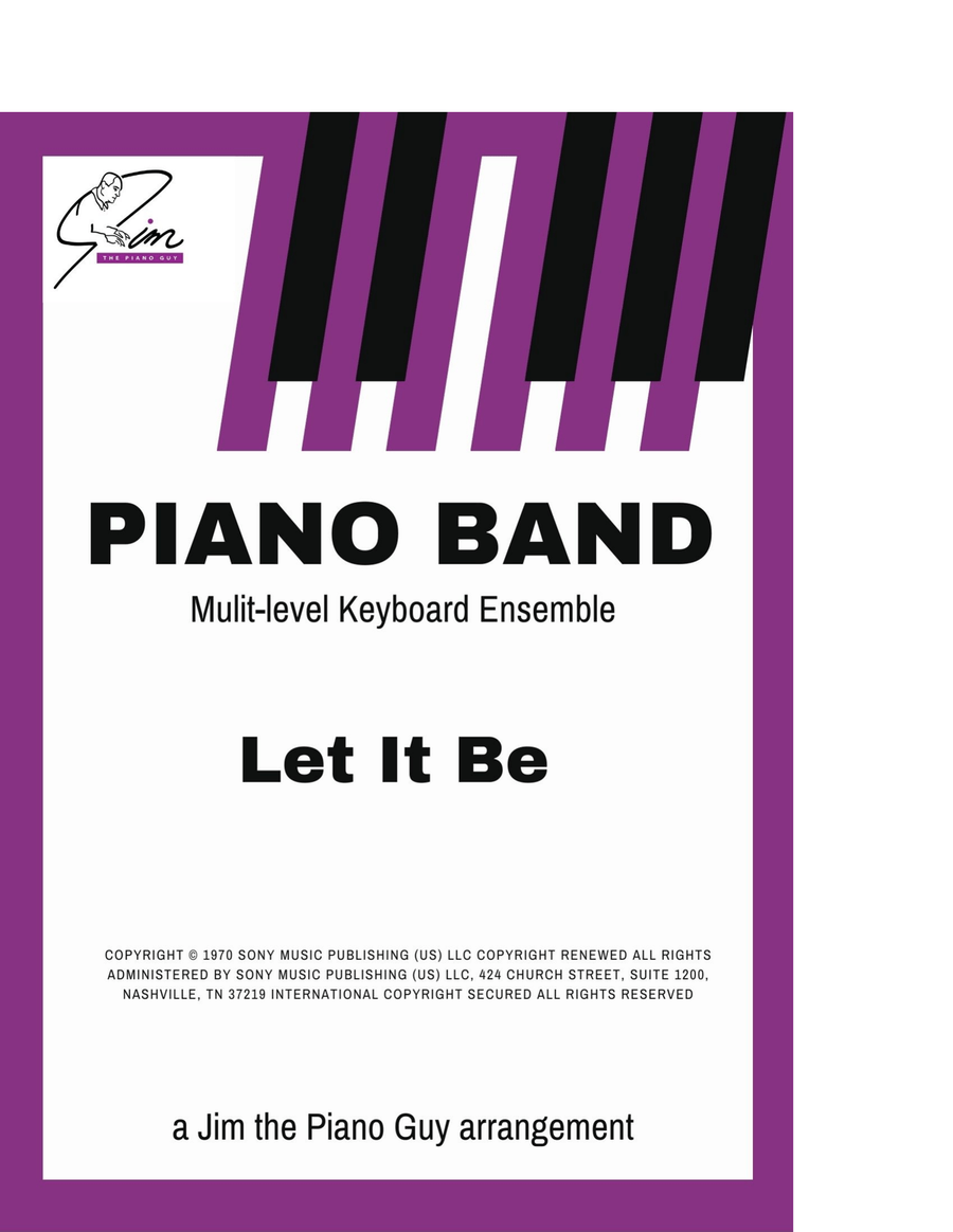 Let It Be Small Ensemble scores gallery preview page 1