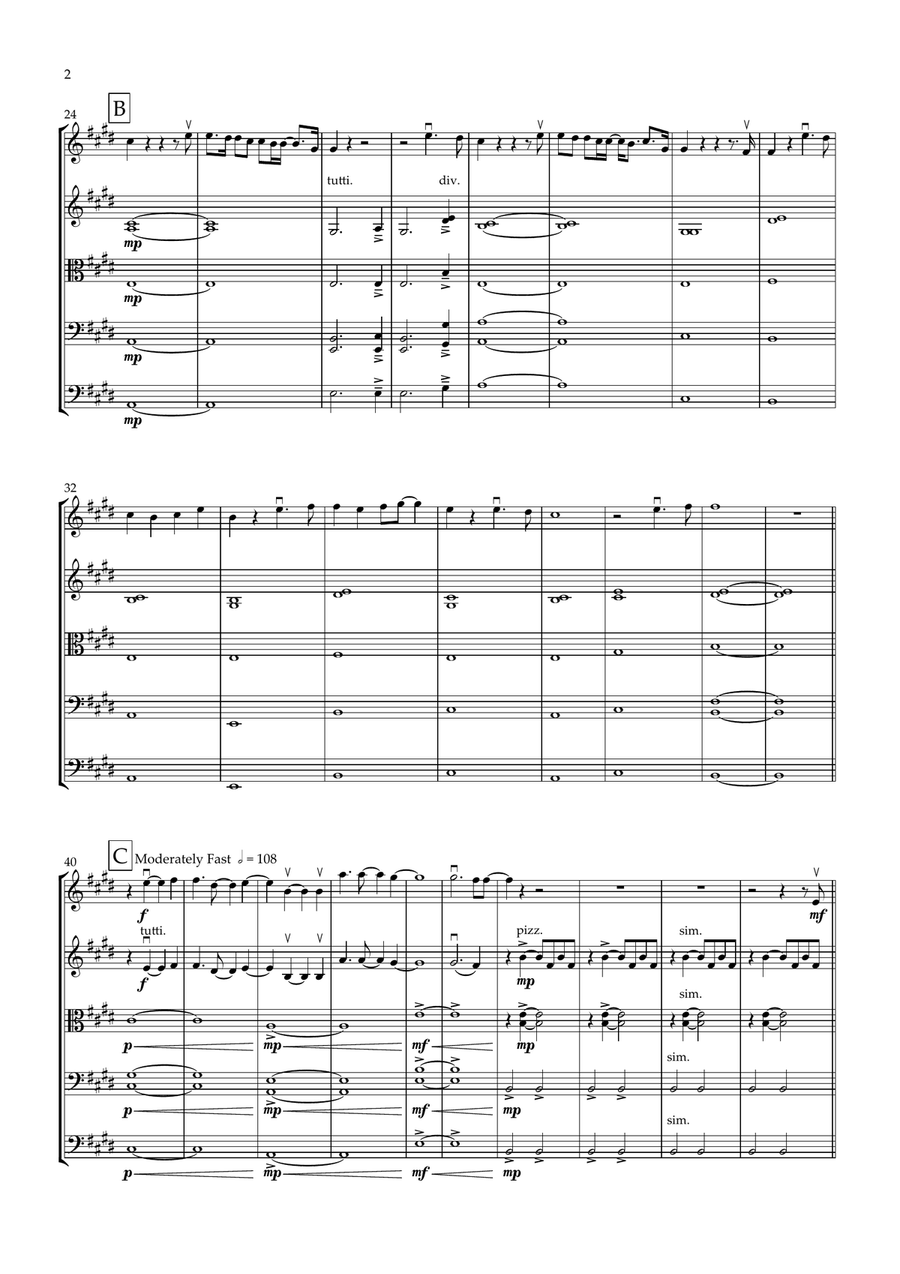 From Now On From Now On String Orchestra scores gallery preview page 2
