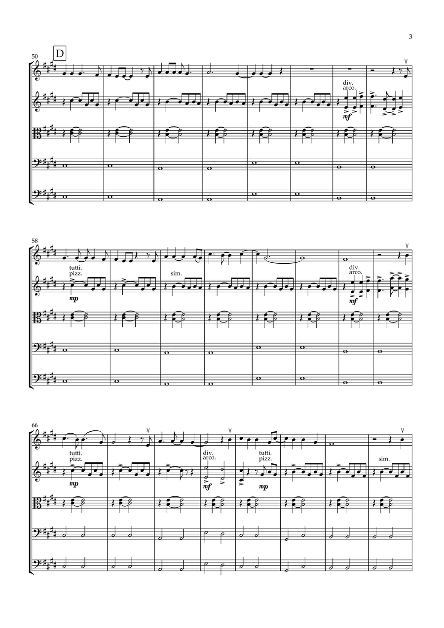 From Now On From Now On String Orchestra scores gallery preview page 3
