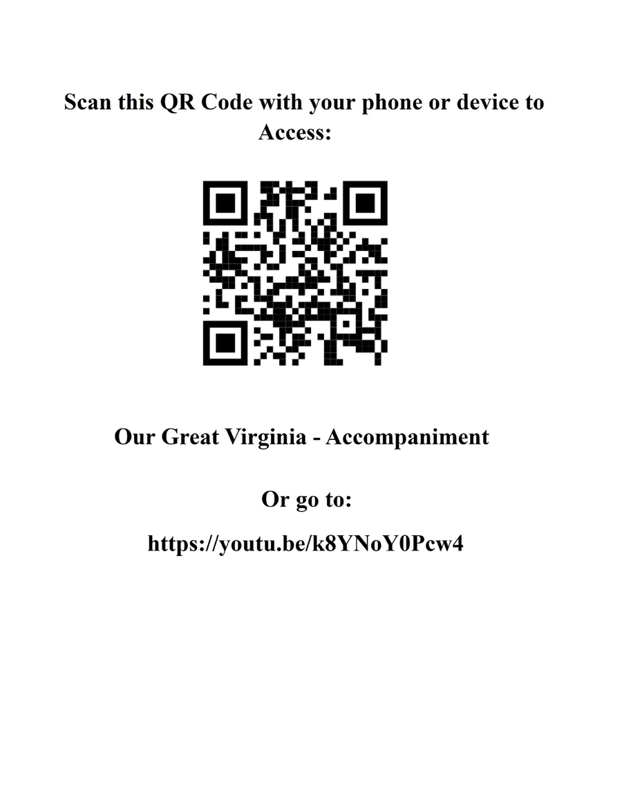 Our Great Virginia - for Bb Soprano Sax./Bb Tenor Sax./ Baritone Horn T.C. with Piano Accompaniment Tenor Saxophone scores gallery preview page 2