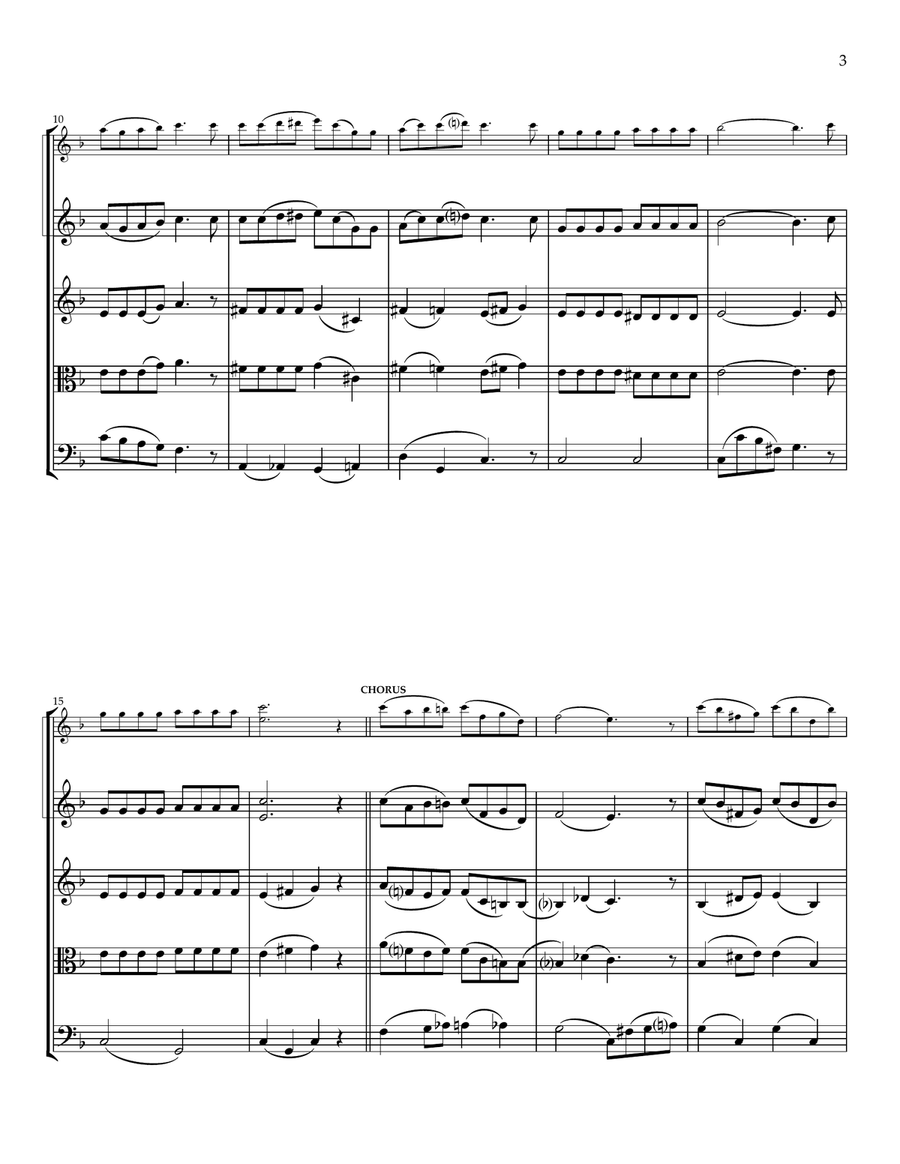 Mother (M-O-T-H-E-R-) Mother (M-O-T-H-E-R-) String Trio scores gallery preview page 5