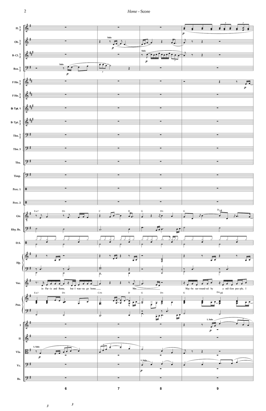 Home Home Full Orchestra scores gallery preview page 2