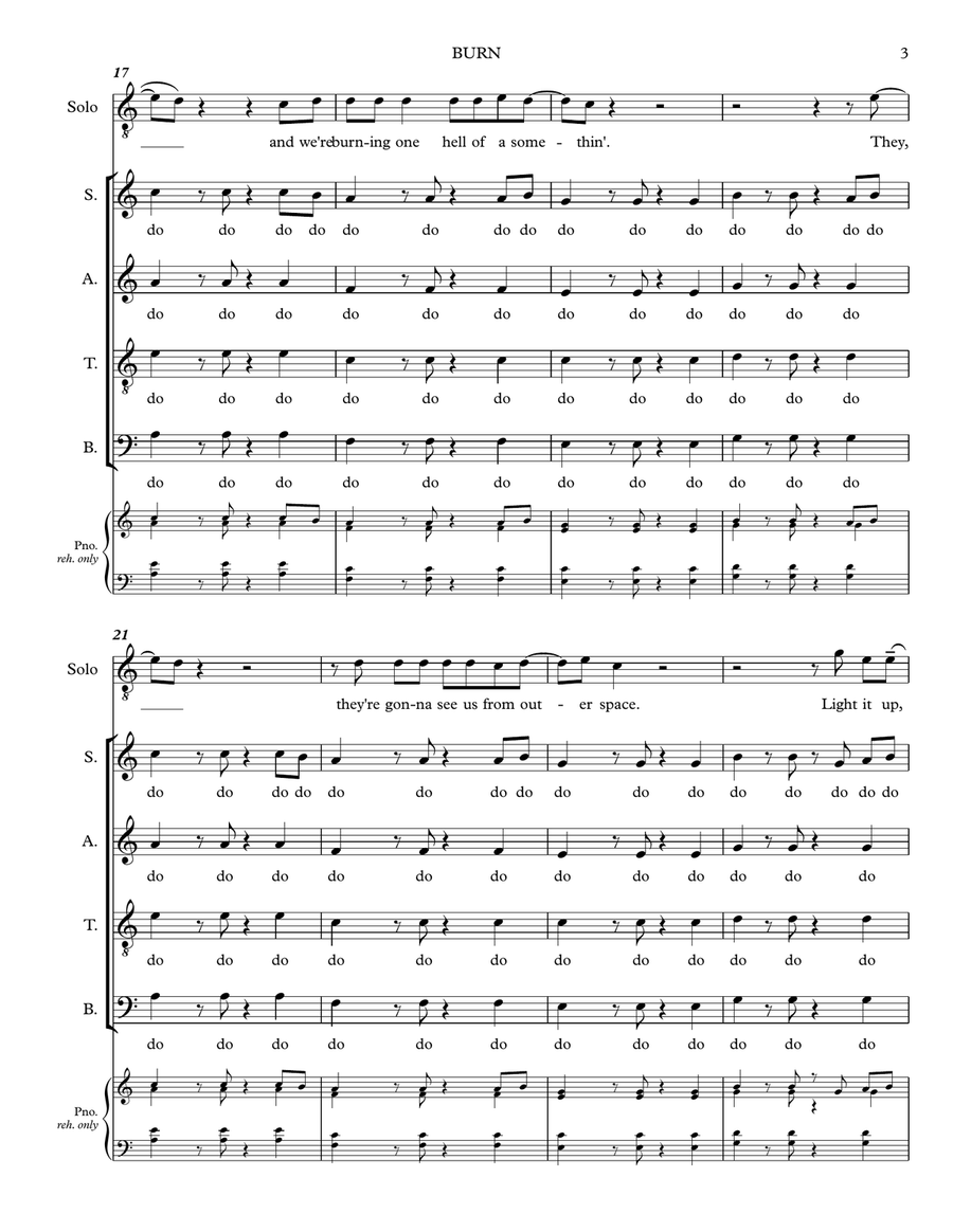 Burn 4-Part scores gallery preview page 3