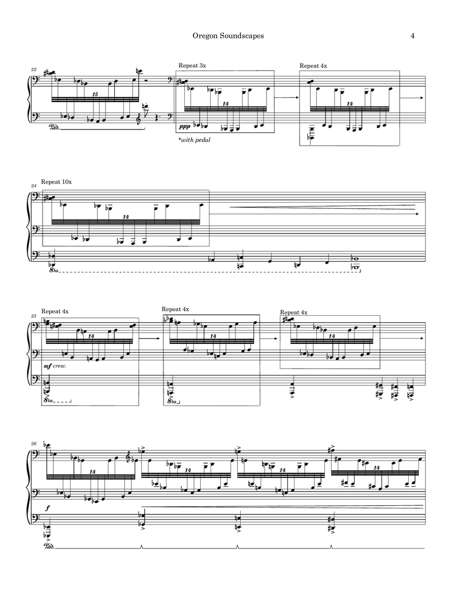 Oregon Soundscapes - Book I Piano Solo scores gallery preview page 4