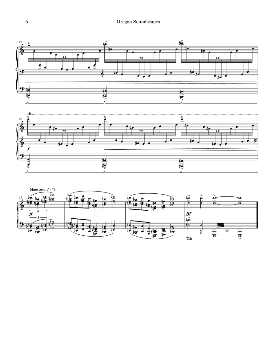 Oregon Soundscapes - Book I Piano Solo scores gallery preview page 5