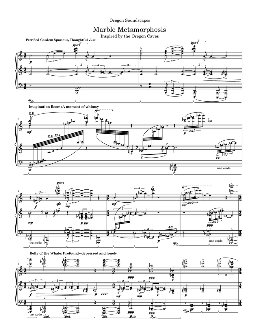 Oregon Soundscapes - Book I Piano Solo scores gallery preview page 6