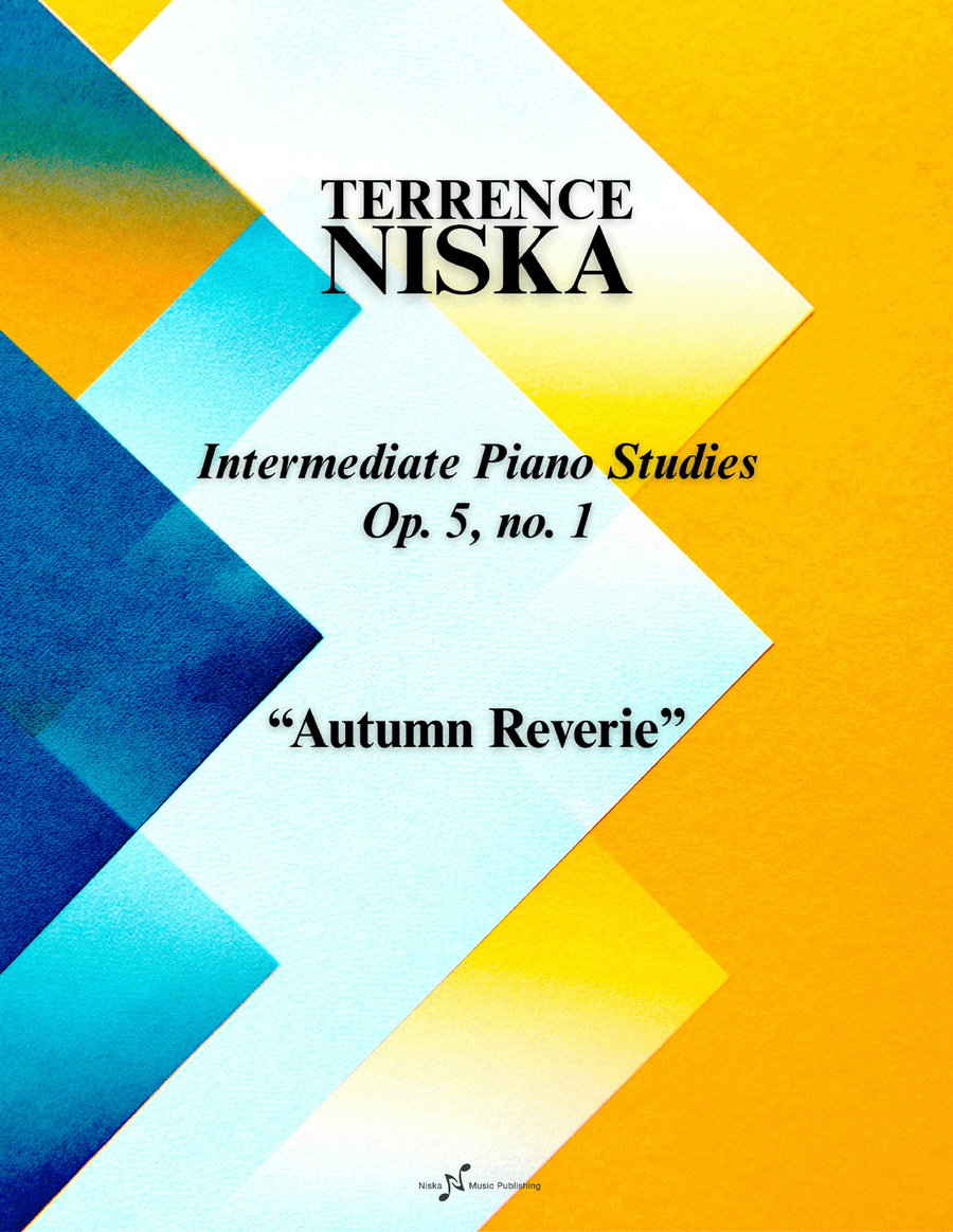 Prelude Op. 5, No. 1: Autumn Reverie Piano Solo scores gallery preview page 1