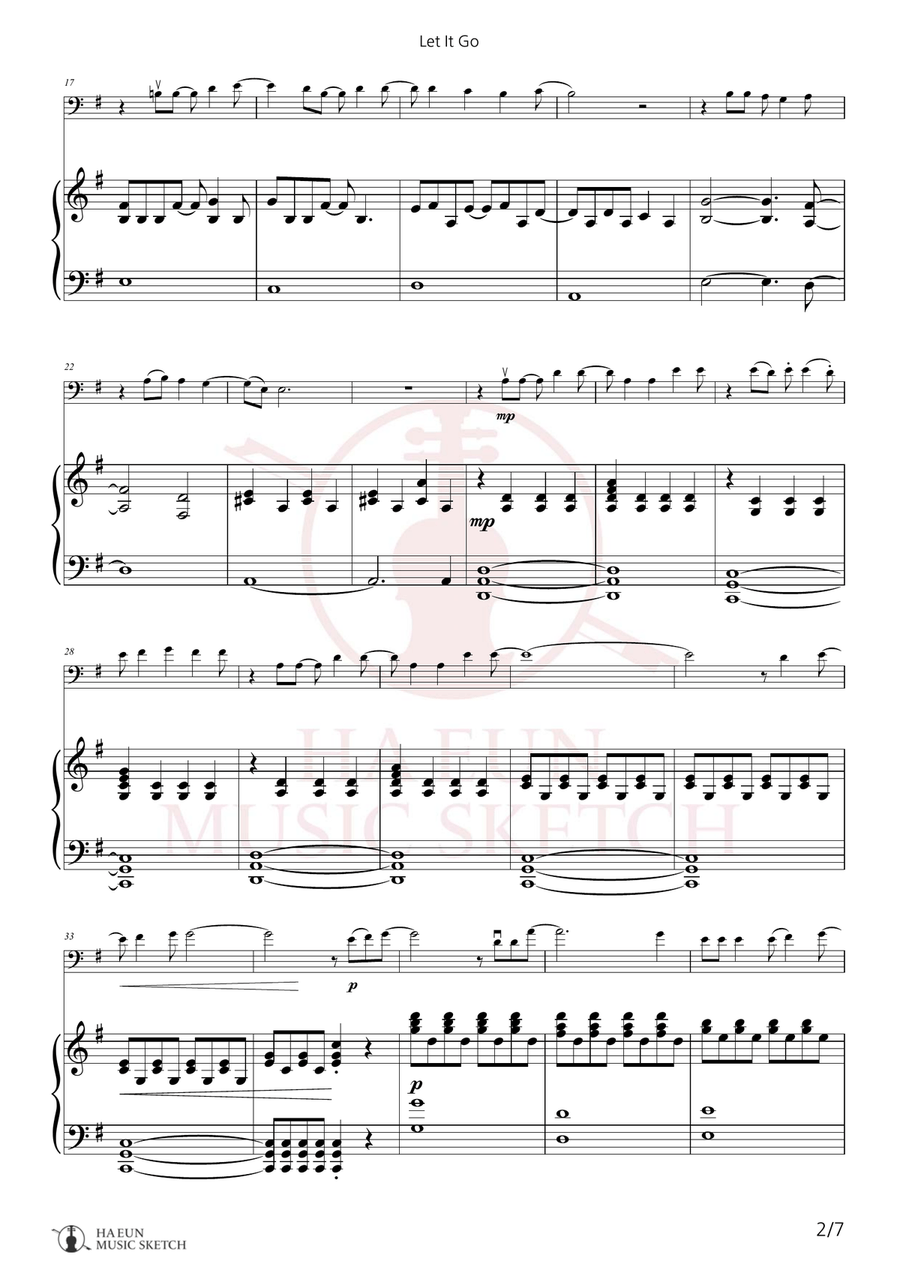 Let It Go Chamber Music scores gallery preview page 2