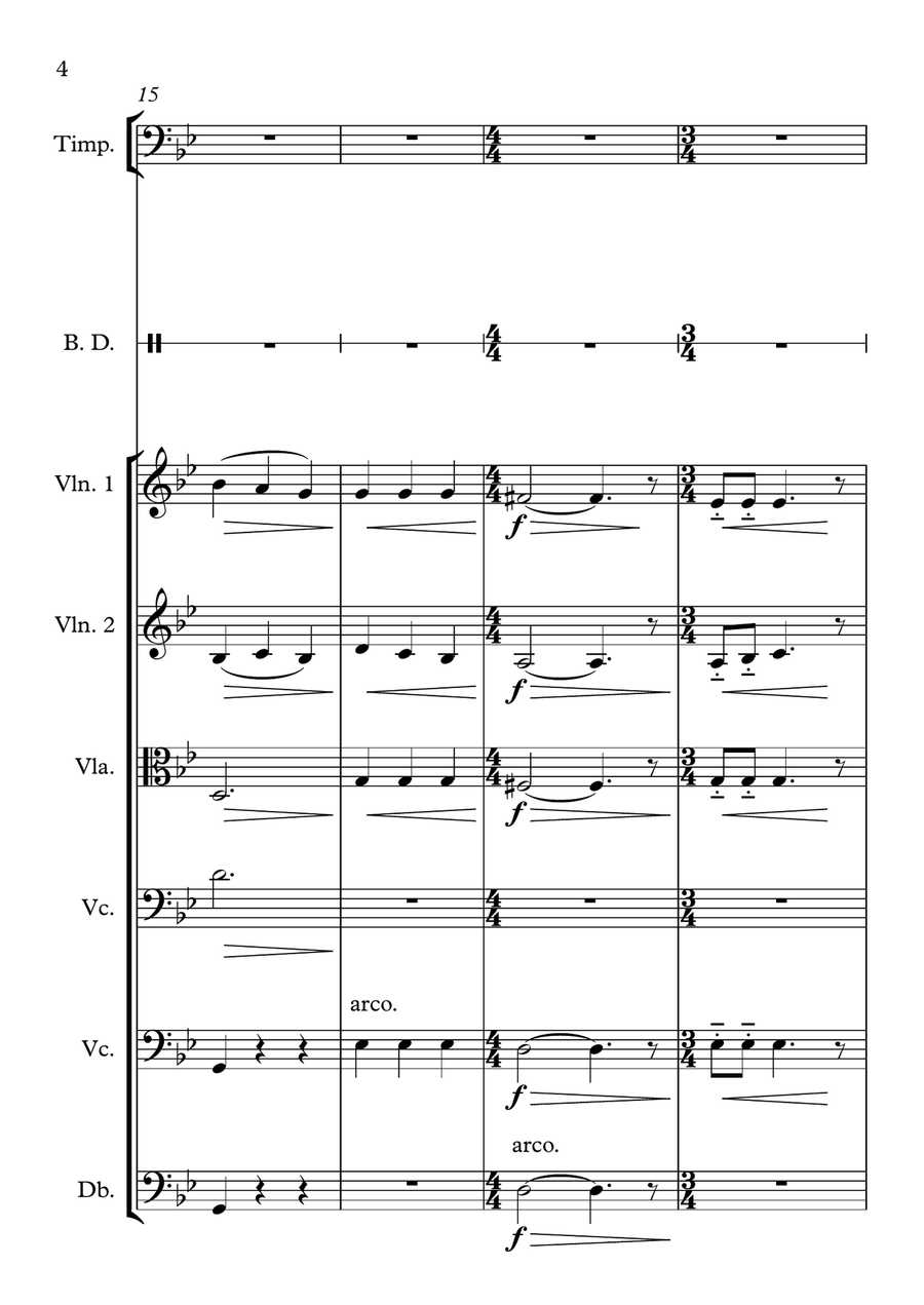 Porch Porch String Orchestra scores gallery preview page 4