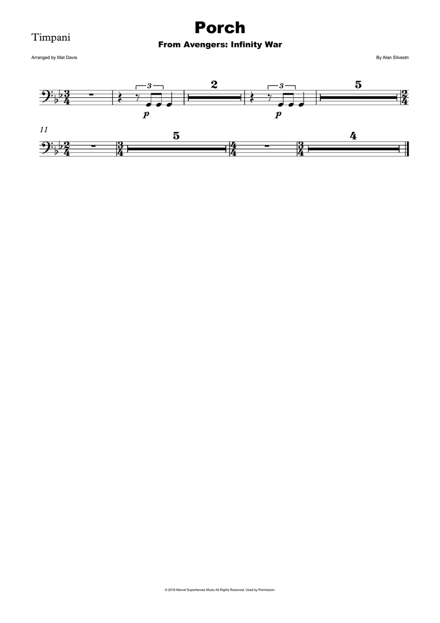 Porch Porch String Orchestra scores gallery preview page 6