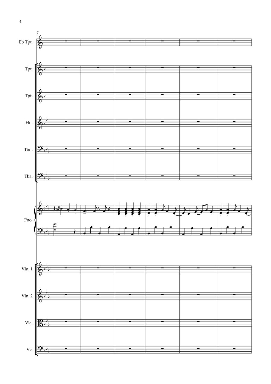 Martha My Dear Large Ensemble scores gallery preview page 4