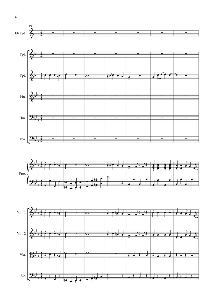 Martha My Dear Large Ensemble scores gallery preview page 6