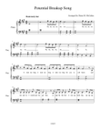 Potential Breakup Song