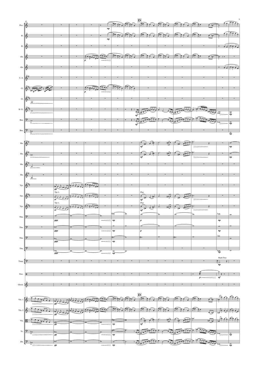 Jenny Full Orchestra scores gallery preview page 5