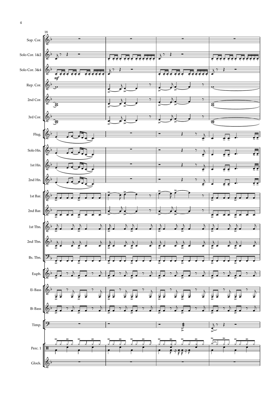 The Best (Simply The Best) Brass Band scores gallery preview page 4
