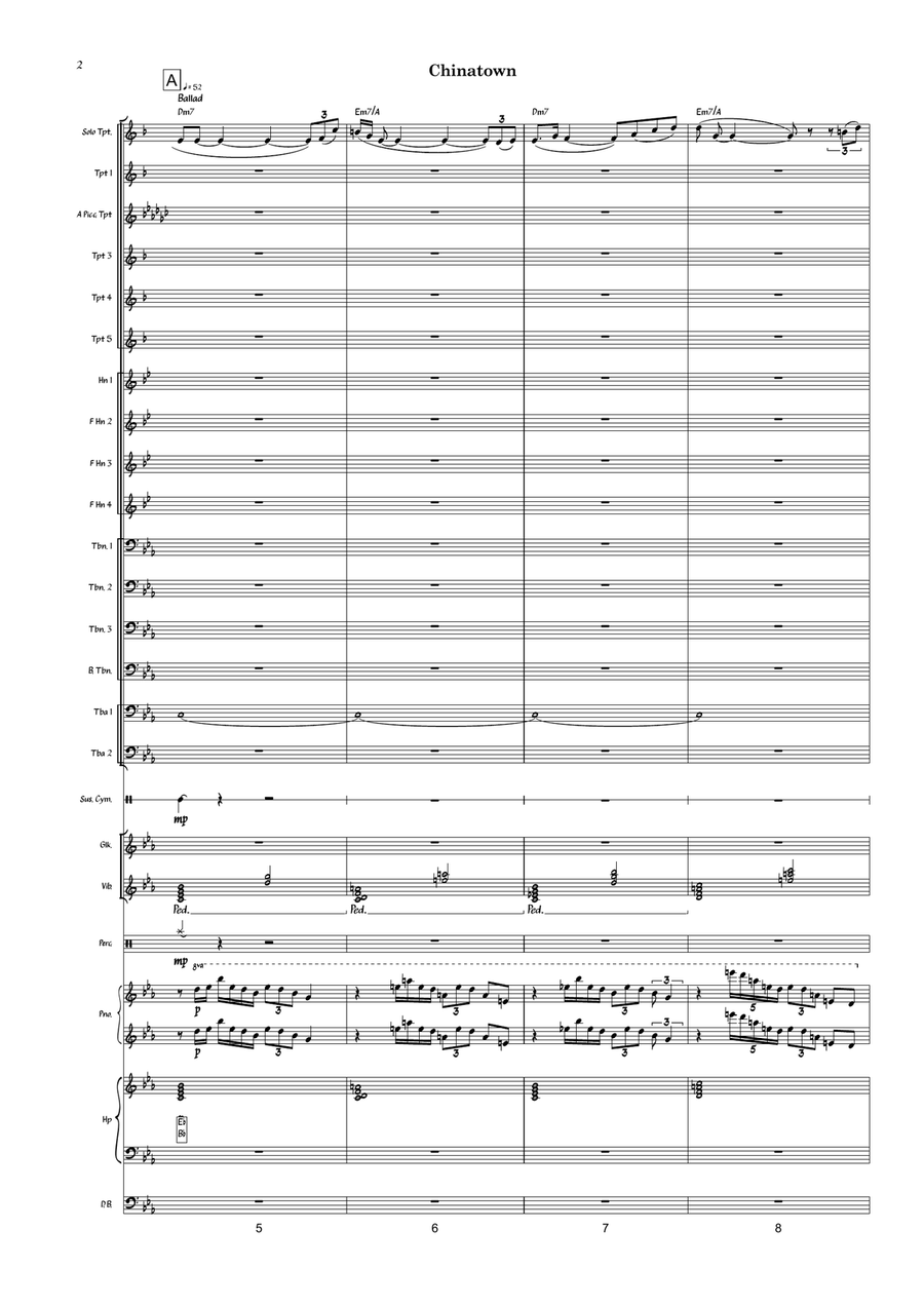 Chinatown Chinatown Jazz Ensemble scores gallery preview page 2