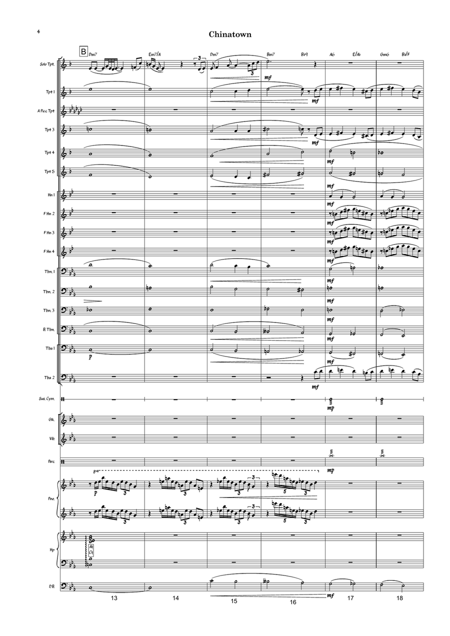 Chinatown Chinatown Jazz Ensemble scores gallery preview page 4
