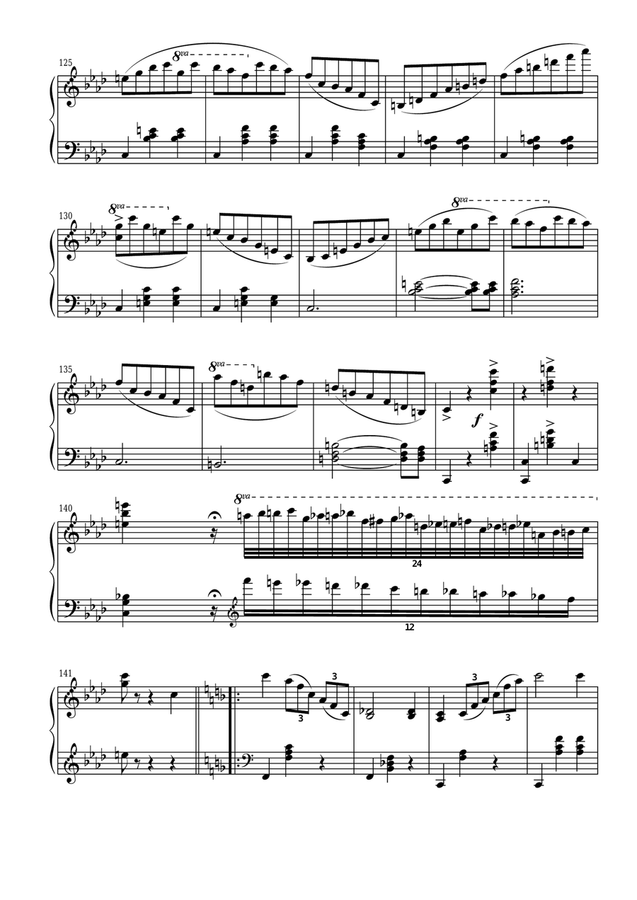 Yara (Coração de Fogo) Chamber Music scores gallery preview page 5