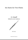 Graeff Six duets for two flutes