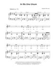 In Illo Uno Unum (Vocal Duet)