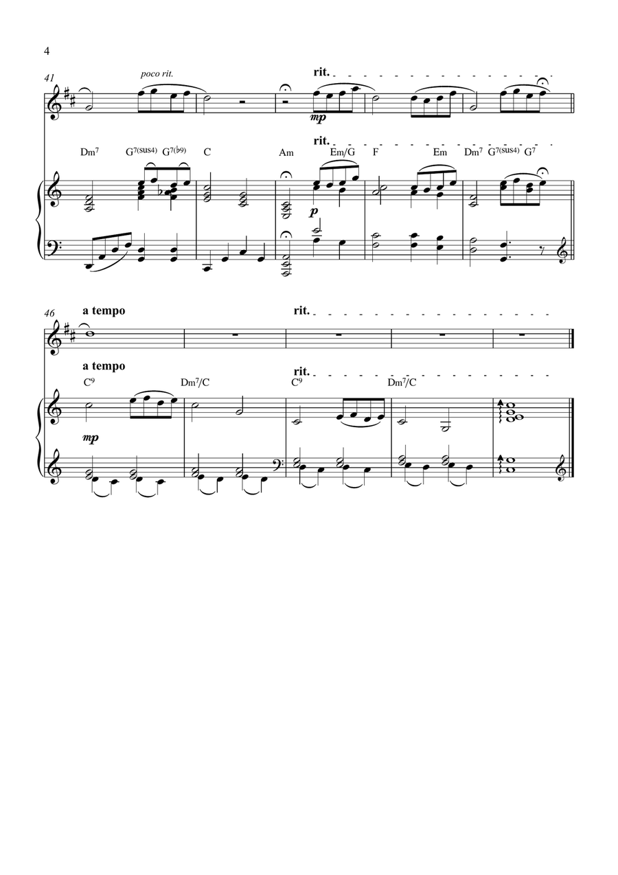 Beauty And The Beast Beauty And The Beast Clarinet Solo scores gallery preview page 4