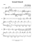 Serenade Melancoli - Opus 26