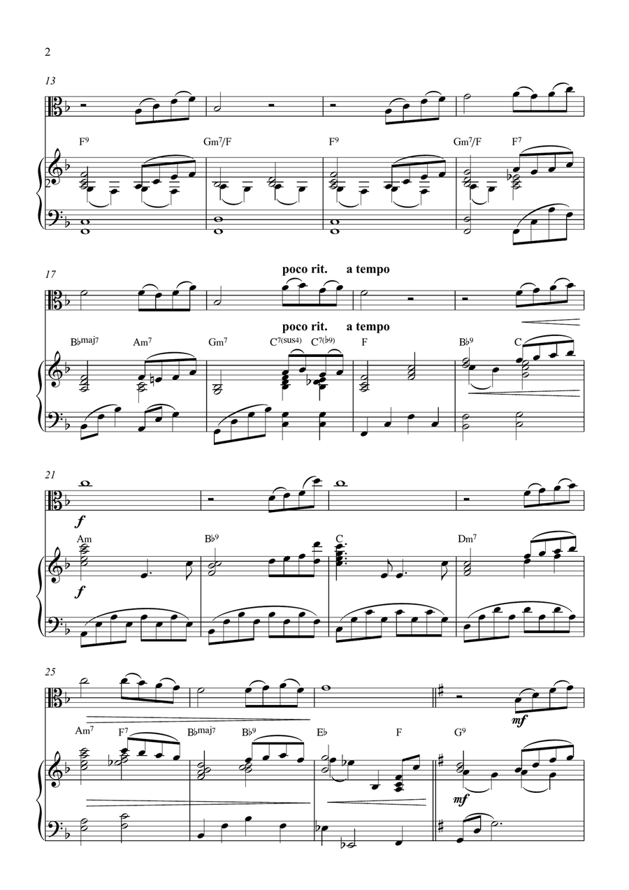 Beauty And The Beast Beauty And The Beast Viola scores gallery preview page 2