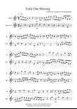 Early One Morning for Flute and Horn Duet