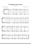 The Maple Leaf Forever - Solo Solo Piano in A Major With Chords & Lyrics