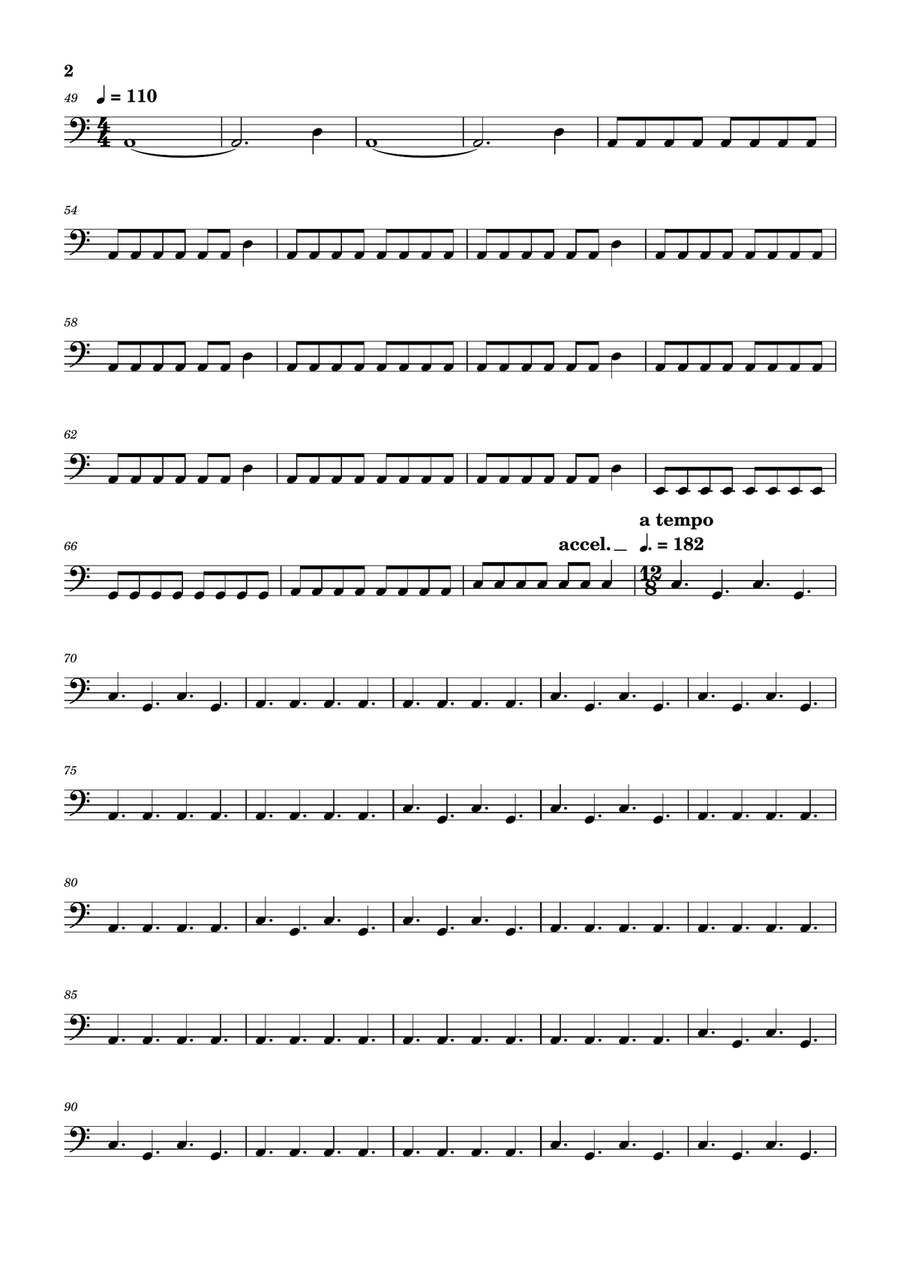 Black Math Black Math Double Bass scores gallery preview page 2