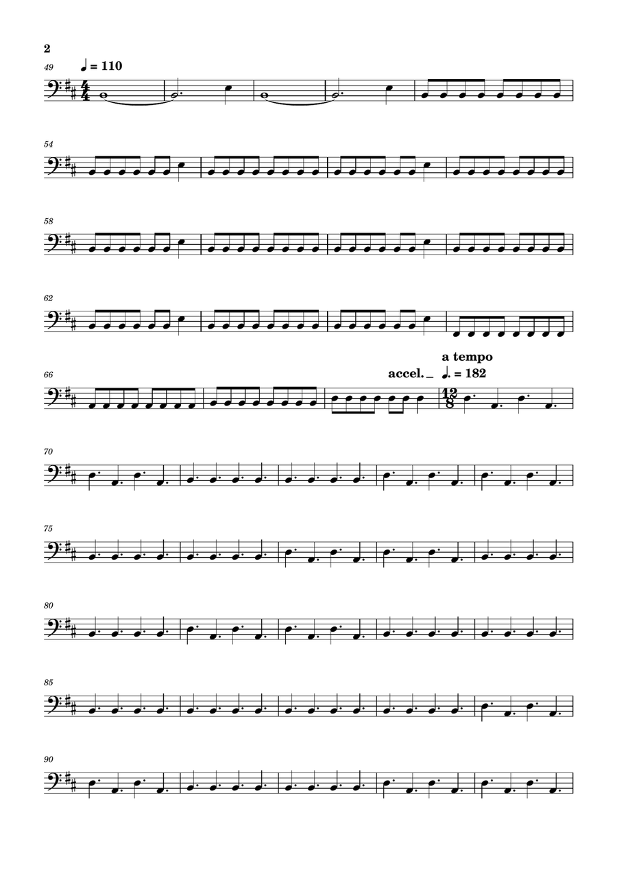 Black Math Black Math Double Bass scores gallery preview page 2
