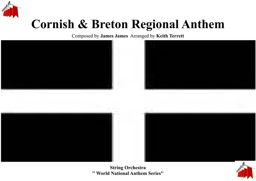 Cornish & Breton Regional Anthem for String Orchestra String Orchestra scores gallery preview page 1